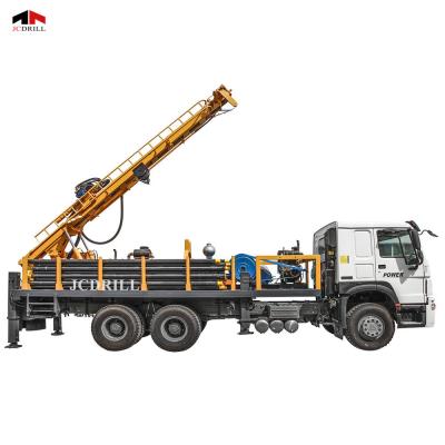 Chine Machine montée par camion de plate-forme de forage de puits d'eau de trou de trou de perceuse de la plate-forme de forage CSD300 DTH à vendre