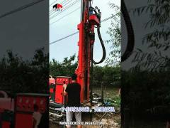 200 Meters Pneumatic Crawler Drilling Rig Water Well for Drilling