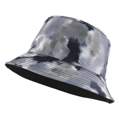 China Wholesale Bucket Hats Customization Designer Bucket Hats Street Fashion Hip Style Dye Link Dye Casual Bucket Hats for sale