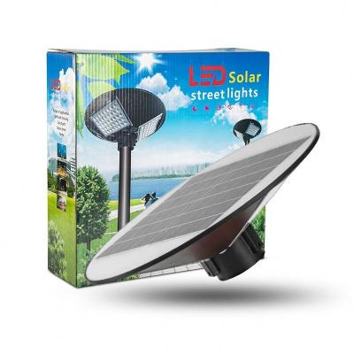 China Garden Lhotse Round Shape Clear Lens UFO Solar Street Light for sale