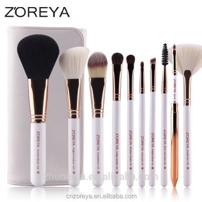 China Z'oreya Face Set Brush 10 Pcs High Quality Makeup Brushes Private Label Set Makeup Brushes From Chinese Factory for sale