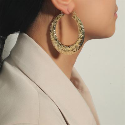 China Other Accessories New Style Boho Style Metal Earrings Hoop Earrings Punk Hoop Earrings Wholesale for sale