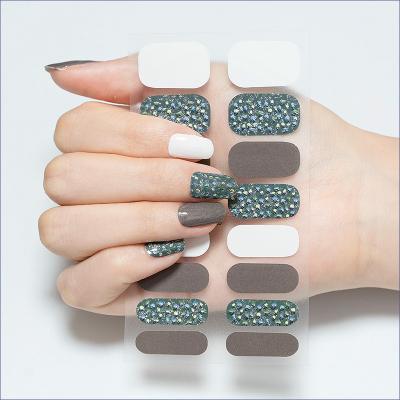 China New Fashion 5D Plastic Gold Sliver Nail Art Multi Style Luxury Bronzing Sticker for sale