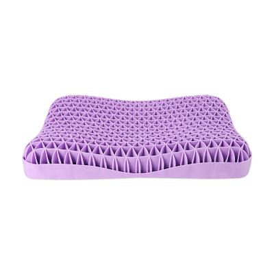 China Anti-pull band non-pressure protection memory pillow latex neck gel neck cervical gel pillow core for adult students for sale