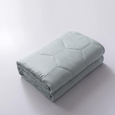 China Anti-pilling High Quantity Sleep Cotton Velvet Hot Sale Adult Heavy Worry Weighted Blanket for sale