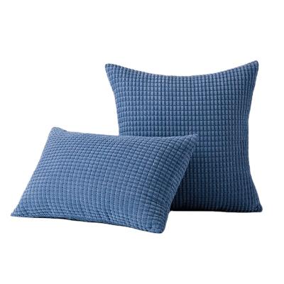 China Custom Modern Nordic Wind INS Designer Luxury Anti-pilling Pillow Covers Corn Kernel Sofa Plush Pillowcase for sale