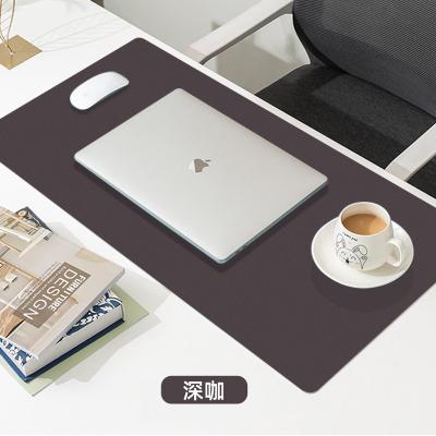 China Original Customized Multicolor Desk Mat Pat Pu Leather Mouse Pad Gaming Mat Over Sized Super Large Lock Edge Mouse Pad for sale