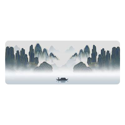 China PASSIONATE ink painting large original customized 3d mousepad gaming mousepad large xxl sublimation mousepad for sale