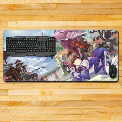 China Radiation Protection Overwatch Overwatch Large Super Large Natural Rubber Original Customized Lock Edge Multicolor Mouse Pad for sale