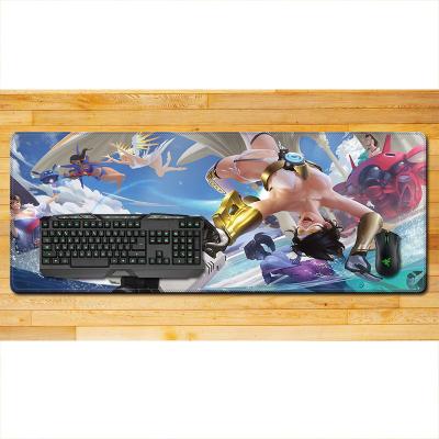 China Radiation Protection Overwatch Super Large Natural Rubber Lock Edge Original Customized Multicolor Mouse Pad for sale