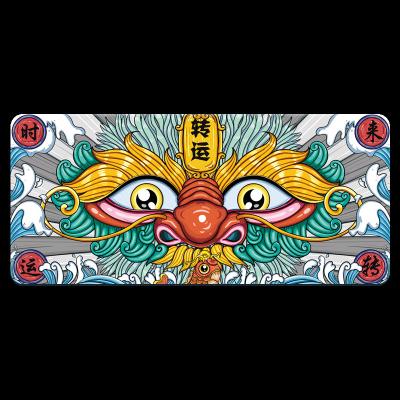 China Color Sublimation Mouse Pad Keyboard Protector Large Size HOT Rubber Source for sale