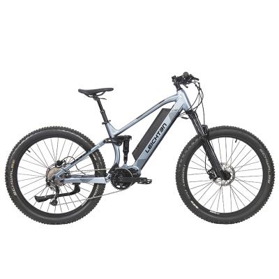 China Aluminum alloy 27.5 inch electric mountain e bike with 6061 alloy aluminum frame dirt electric bike with 500w48v electric bicycle Ebike for sale