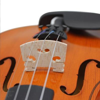 China Selectedmusical instrument high grade violin accessory maple violin bridge for wholesale for sale