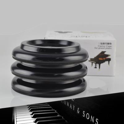 China PA-19 Piano Accessories Triangle Black Piano Mat Real Solid Wood Piano Pad PA-19 Custom Made for sale