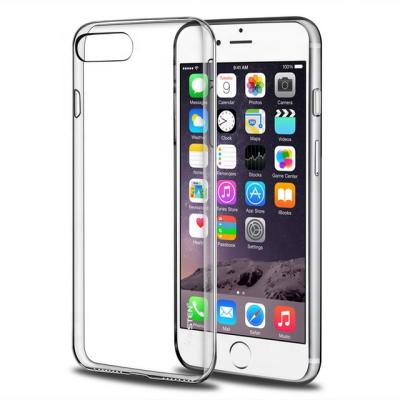 China Shockproof Clear Mobile Phone Soft Cover Case +2PCS HD Transparent Tempered Glasses For Iphone 7 8 4.7inch for sale