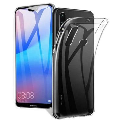 China TransparentCase China Cheap Shockproof Soft Back Phone Case TPU Cover+2PCS Clear Tempered Glass For Huawei P30 6.1inch for sale