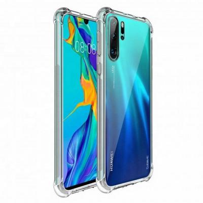 China China Cheap Bumper Shockproof Mobile Phone Case+2PCS Clear Clear Tempered Glasses For Huawei P30 6.1inch for sale