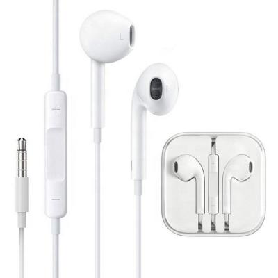 China Durable Good Quality Stereo In Ear Earbuds Wired 3.5MM Jack Earphone With MIC For Iphone 6 6plus 6s 6sp 5 5c for sale