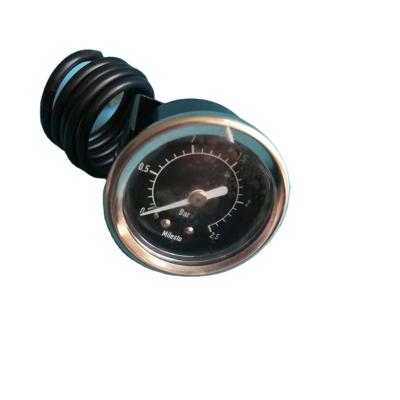 China Iron shell panel of iron shell capillary axial pressure gauge used in juicer for sale