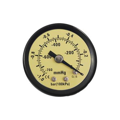 China Machine Equipment New Design Vacuum Negative Pressure Gauge, Y40 Pressure Meter Used For Pump Suction Cups for sale