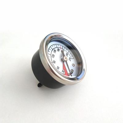 China Stainless Steel Manometer Liquid Pressure Gauge 4cm 270 Bar With Back Connection NY-4010 for sale