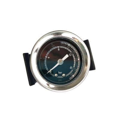 China Iron shell factory direct sale 16bar boiling water machine iron shell support pressure gauge for sale