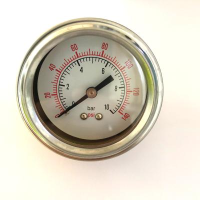 China bracket iron shell pressure gauge with 10 bar for milk frother TZ-104001 for sale