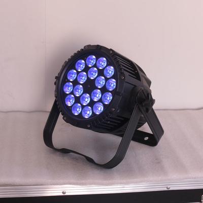 China High Efficiency Dmx Led Par Lights / Led Par Can With Sound Active Control for sale