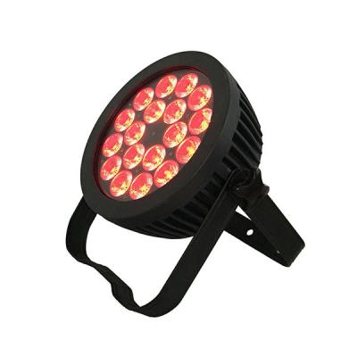 China Professional Slim Dmx Led Par Lamps / Led Wash Lights  For Wedding Events for sale