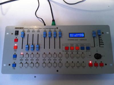 China Dj Equipment Mini 240ch Dmx Lighting Controller For Disco Stage Lighting for sale