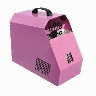 China Portable Pink Stage Effect Machine / Bubble Blower Machine For Romantic Party for sale