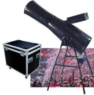 China Flight Case Packing Stage Effect Machine Jet Confetti With 300 Sqm Coverage for sale