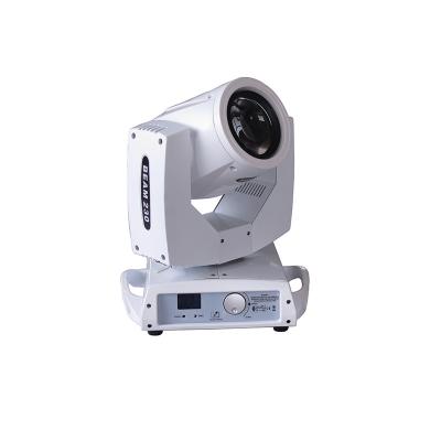 China White 7R Beam Mini Moving Head Lights With Remote Control LCD Touch Screen for sale