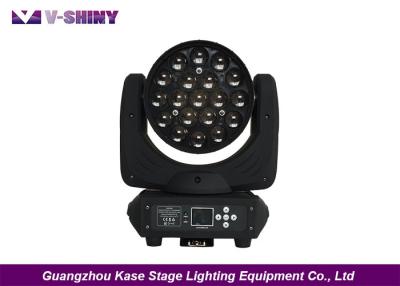 China Mac Auro Zoom Mini Led Moving Head Light 19pcs X 12watt For Theater Washing for sale