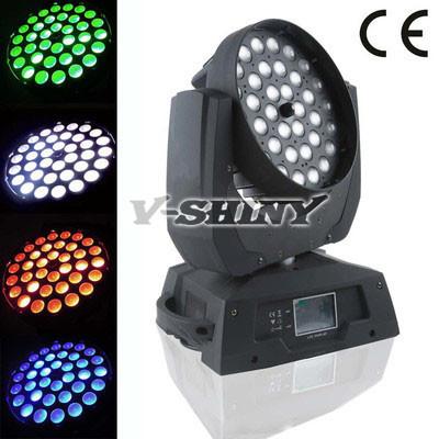 China 18W x 36pcs Rgbwa Uv 6in1 Led Zoom Moving Head Wash Light  , Led Zoom Moving Head Light for sale