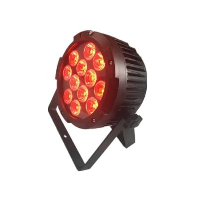 China 18W X 12pcs Rgbwauv 6 In1 LED Waterproof Par Light / Battery Powered Stage Lights for sale