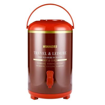 China European Style Stainless Steel Heat Preservation Milk Tea Bucket Insulation Stocked High Quality Barrel for sale