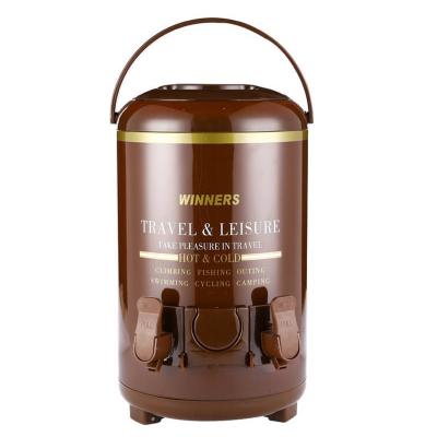 China High Quality European Style Stainless Steel Coffee Tea Milk Stocked Vacuum Insulated Thermos Flask Water Milk Tea Thermos Barrel for sale