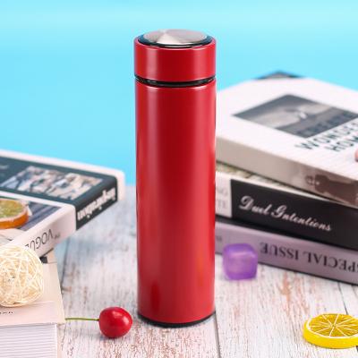 China Sustainable Stainless Steel Vacuum Flask Thermos 304SS 500ml Double Wall Insulated Sports Water Bottle for sale