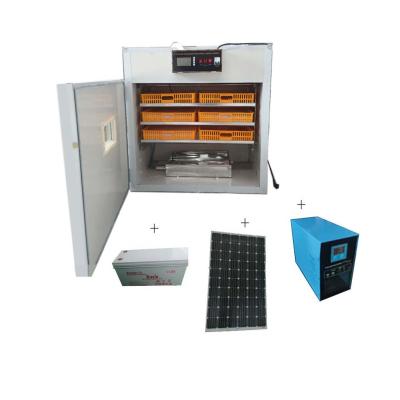 China Double Solar Type Solar And Electric Powered Egg Incubators For Dirty / 1326 Solar Egg Incubator HJ-SI6 for sale