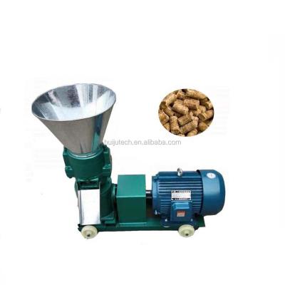 China Automatic Farms Animal Feed 100kg/hour Pellet Mill / Pelletizing Machinery HJ-N120C for sale