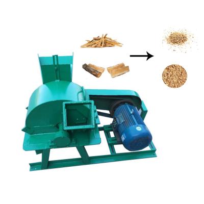 China Industrial farms sawdust making chipper machine / 500kg/hour wood crusher / wood shredder price HJ-MX500 for sale