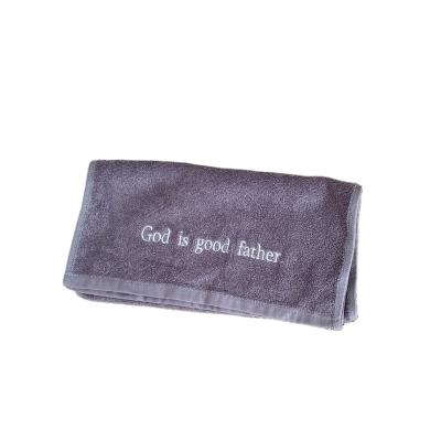 China Viable God (of three colors) is good father. cotton towel for sale