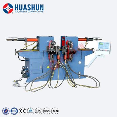 China HUASHUN DB-38NC U Shape Double Bending Front Row Head Bending Hollow Pipe Machine Electric Pipe Bender for sale