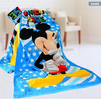 China China Suppliers Disposable Cartoon Character Towel Reactive Printed Bath for sale