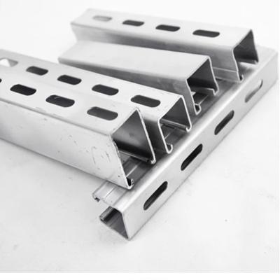 Chine Support System Electro Galvanizing Zinc Plating Metal Brackets High Connecting Stents Connector Seismic Joist à vendre