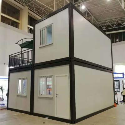 China Modern Living Steel Structure Expandable Prefab Container House For Sale for sale