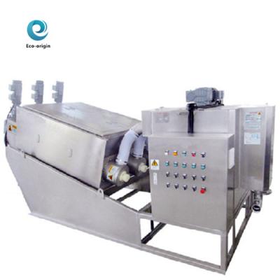 China Hotels Sewage Treatment Pre-Thickening Sludge Dehydrator ECOP for sale