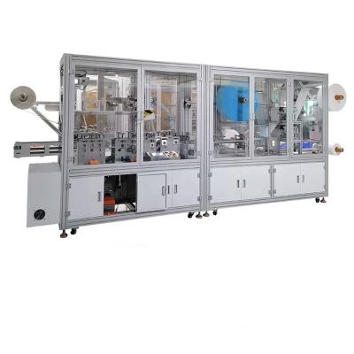 China energy & Full Automatic Elastic Band Ear Loop Pulling Out Flat Mask Making Machine for sale