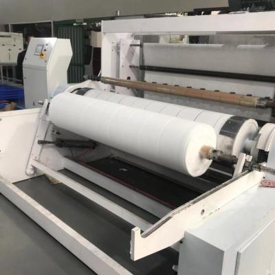 China 1.6M BFE99 meltblown extruder fabric making production line meltblown spunbond nonwoven fabric making machine for sale